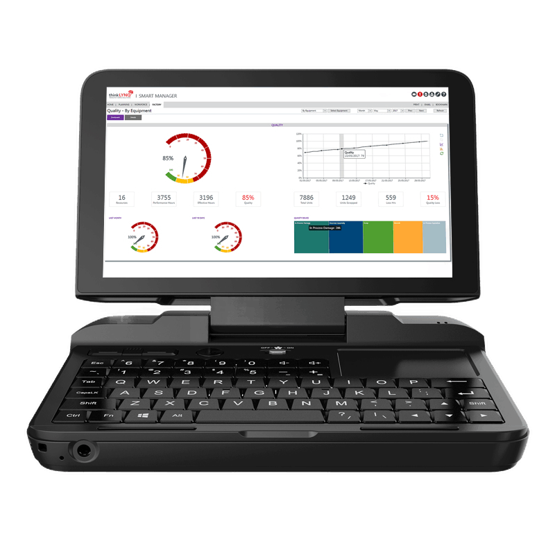 GPD MicroPC 6英寸工程师运维X器笔记本电脑 掌上迷你口袋移动便携商务手提笔记本电脑 GPD MicroPC  8GB 256G固态