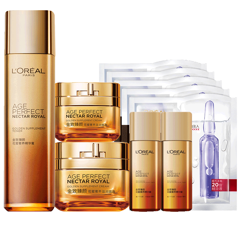 ���ڲ�����ŷ���ţ�LOREAL�����۽�ԭˮ����װ��������С�۹޿��廯ױ����Ʒϴ����ȫ������� 6������ ��װ(�����Ƽ�)