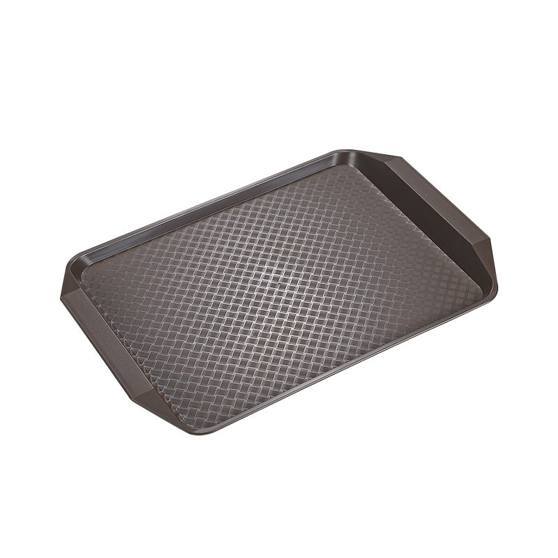 塑料托盘长方形酒店幼儿园餐厅饭店快餐上菜传菜端菜拖盘防滑商用 带