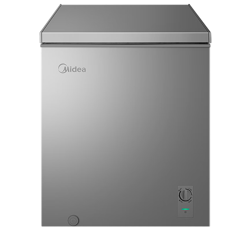 美的（Midea）143升小冰柜家用小型冷柜冷藏冷冻两用-30度一级能效母乳小冰箱BD/BC-143KMF(E)家电国家补贴20%