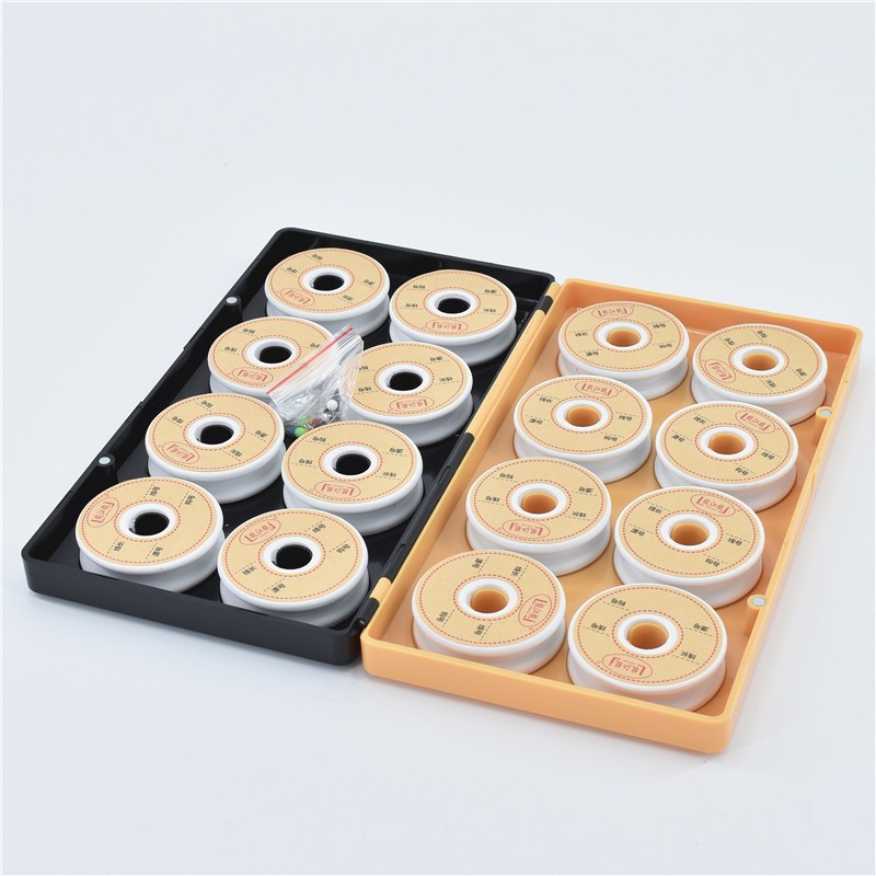 龍江龍龙江龙主线盒多功能16轴鱼线盒配件盒绕线圈渔具子线盒渔具垂钓