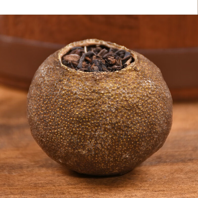 柑宫廷茶叶新会桔普茶250陈皮柑普茶熟茶木桶礼盒装600 小青柑250年