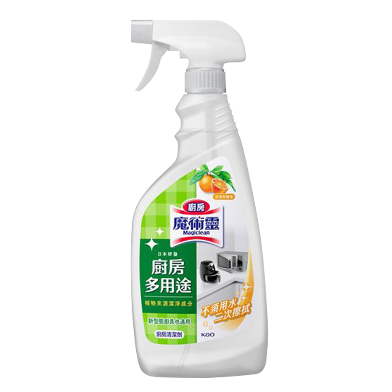花王（KAO）廚房清潔劑500ml 多用途廚電廚具強力去油污垢除味抽油煙機清洗劑