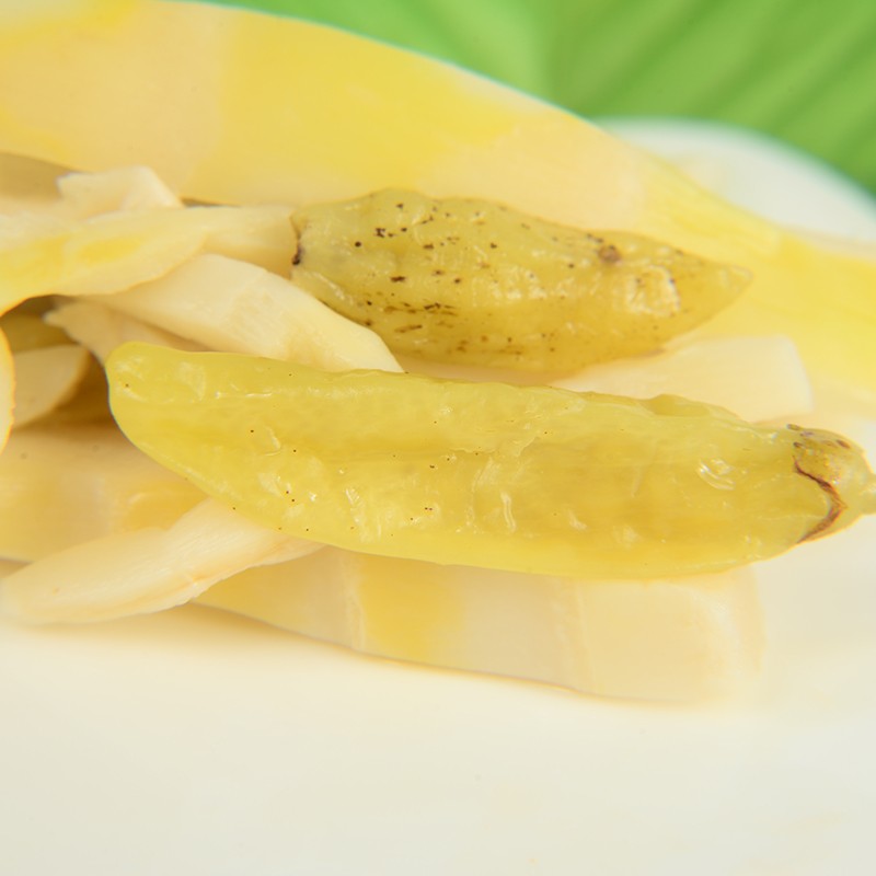 泡山椒味脆笋尖 四川特产麻辣休闲麻辣小吃零食品山椒味下饭菜 咸菜