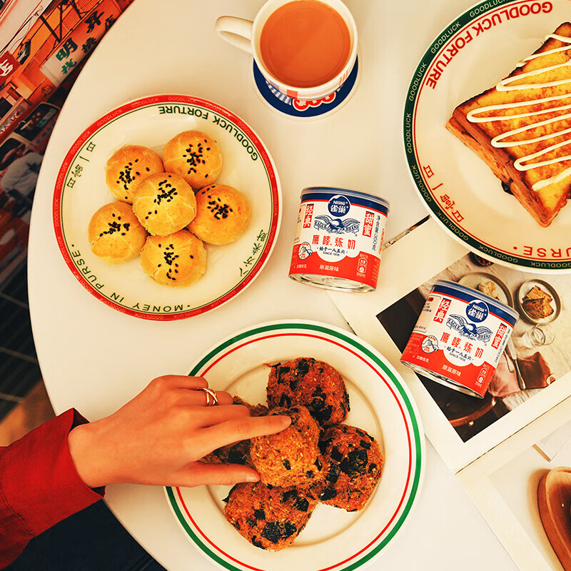 雀巢(Nestle)鹰唛炼乳炼奶家用面包蛋挞甜点好搭档烘焙原料 鹰唛炼奶 350g*5罐装