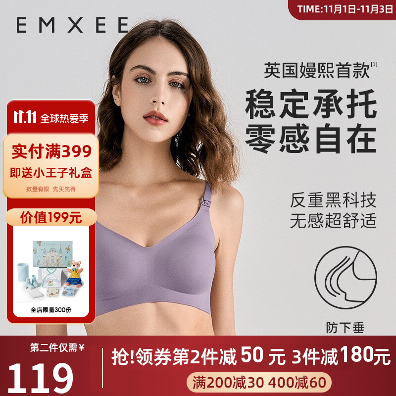 EMXEE品牌孕妇哺乳文胸价格趋势分析