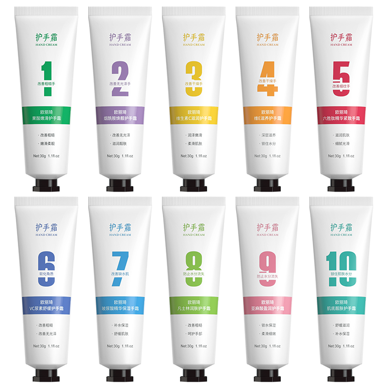 金妮雅（KNIYEA）胶原蛋白抗皱淡纹护手精华霜男女士补水保湿肌肤不油腻润手乳手膜 胶原蛋白抗皱淡纹护手精华乳200gx2支