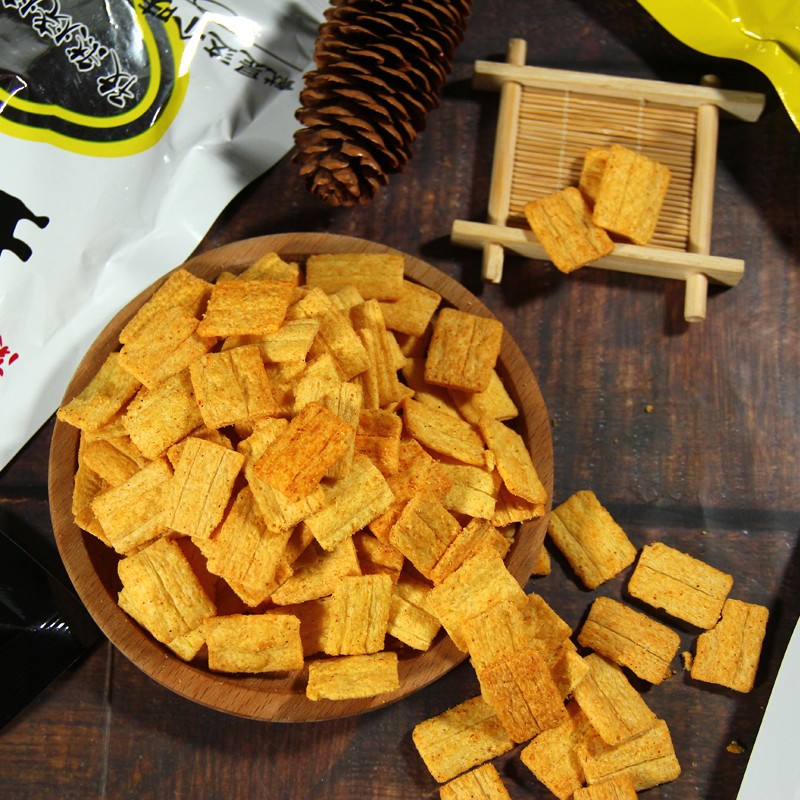 南街村锅巴40袋整箱麻辣味混合散装小包装老北京老式怀旧小吃零食