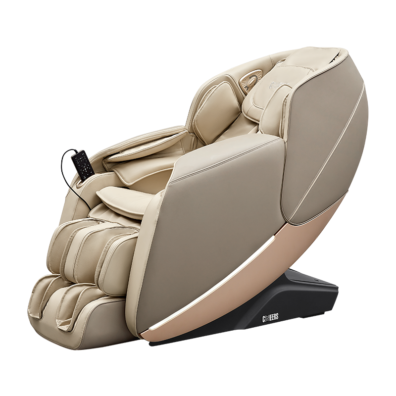 芝华仕 全自动按摩椅家用全身老人豪华多功能太空舱 M1040 卡其色-延期请拍此链接并联系客服