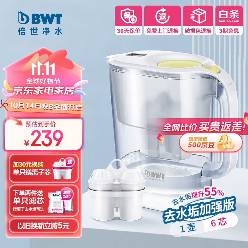 ������BWT�� ��ˮ����ˮ��ˮ������ ŷ�޽�����оȥˮ����ǿ55% ���ϵ�д����������� ��ȥˮ����о��1��6о ��ɫ