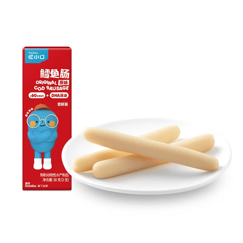 英氏忆小口儿童零食鳕鱼肠原味尝鲜装30g属于什么档次？