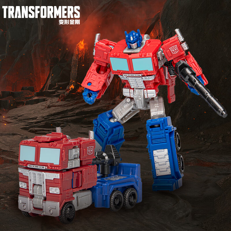变形金刚（TRANSFORMERS）儿童男孩玩具车模型手办生日礼物传世核心级擎天柱F7186怎么看?
