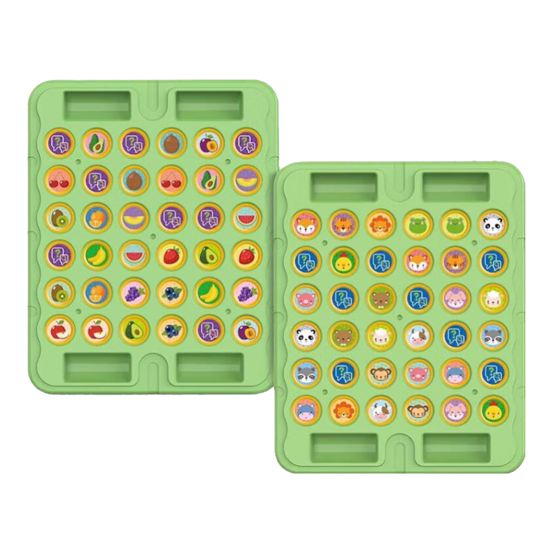 儿童益智翻翻棋对战玩具儿童桌游逻辑思维亲子游戏专注力记忆训练 36子袋装