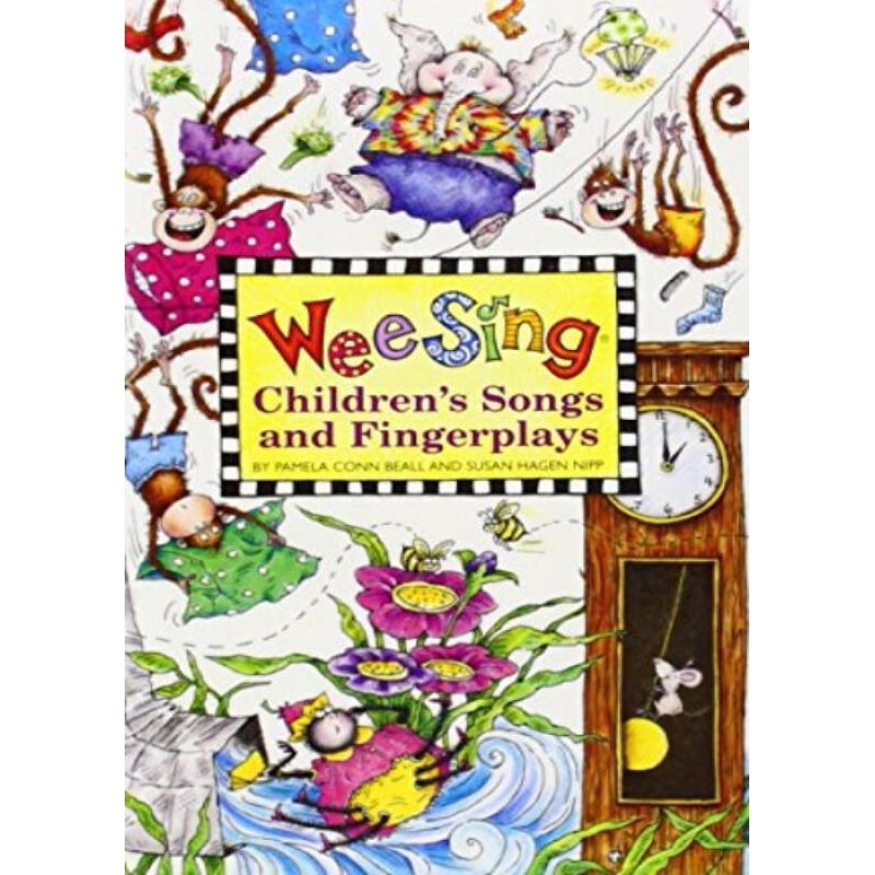欧美儿歌 英文原版 wee sing childrens 动动手指唱童谣 附cd 廖彩杏