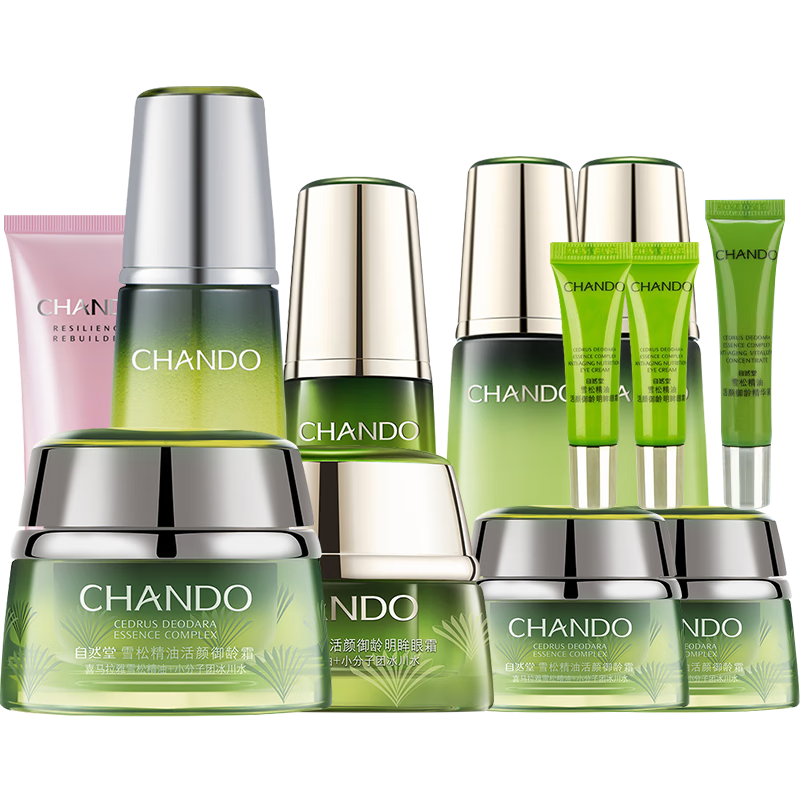 ���ڲ�������Ȼ�ã�CHANDO������Ʒ��װ ѩ�ɾ��ͻ������䵭���������»�ױƷ���� ��ѩ��4���ס����Һ+˪+��+��˪ 564Ԫ