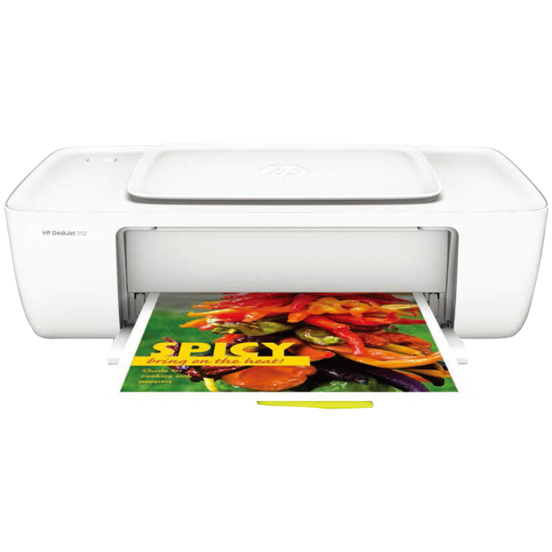 hp惠普打印机DJ1112/2132家用彩色喷墨a4学生作业小型照片打印复印扫描一体机家庭办公黑白 DJ1112（仅单打印功能+USB连接电脑）