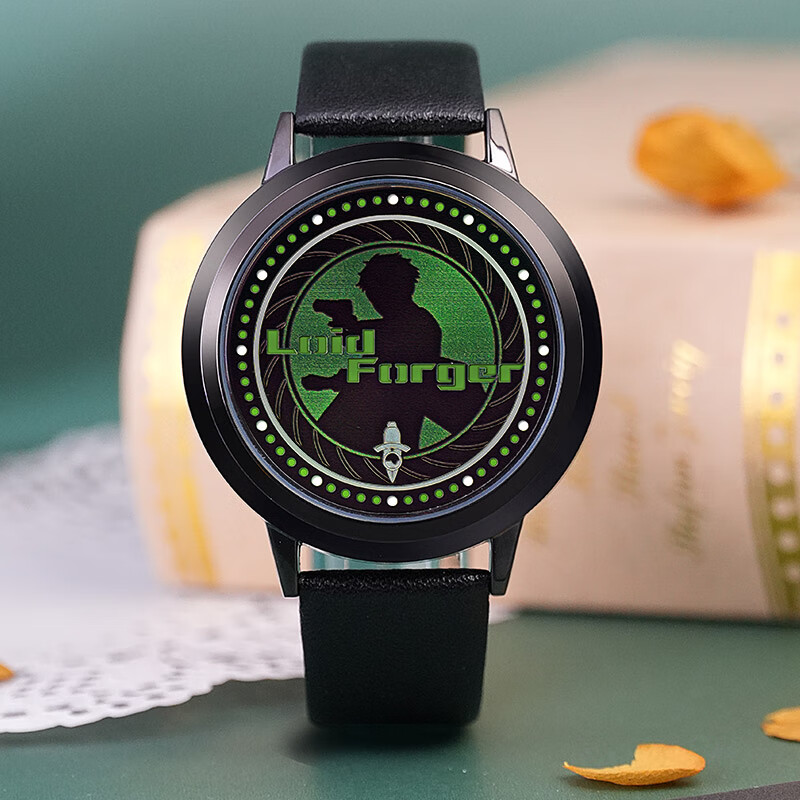 官方正版联名手表家家酒 动漫周边约尔阿尼亚漫画学生 劳埃德福杰