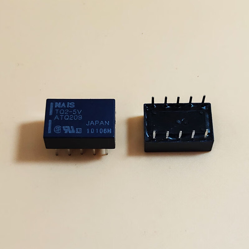 tq2-5v继电器日本进口信号继电器 10脚 5v atq209 松下tq2-5v(10脚/5v