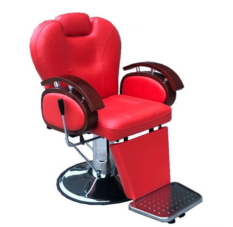 众舰行发廊理发店可放倒老式升降刮胡须修面椅养发馆美发烫染剪油头