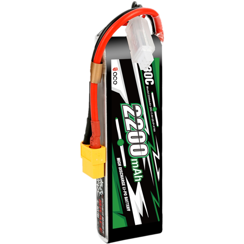 ���ϣ�ACE����ʽ1800/2200/4300/5200/7200/7300mAh RCң�س�ģ2S3S﮵��50C 2200mAh-50C-7.4V-2S1P XT60��ͷ
