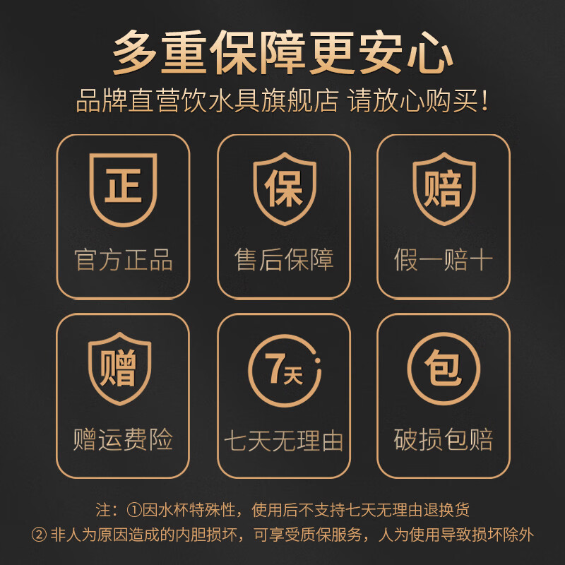 格亚高档双层玻璃杯男士商务便携玻璃茶杯耐热泡茶杯子办公定制礼盒 【升级款】银离子抗菌400ml