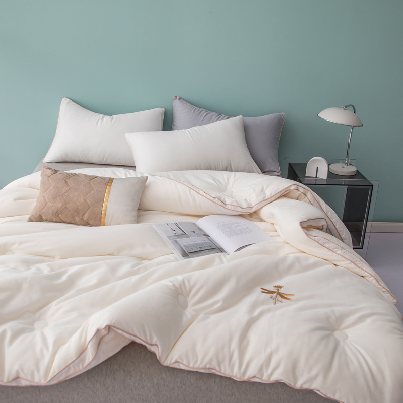 妙普乐 2022新款美罗家纺春秋被meiluo/美罗家纺全棉提花大豆被芯防