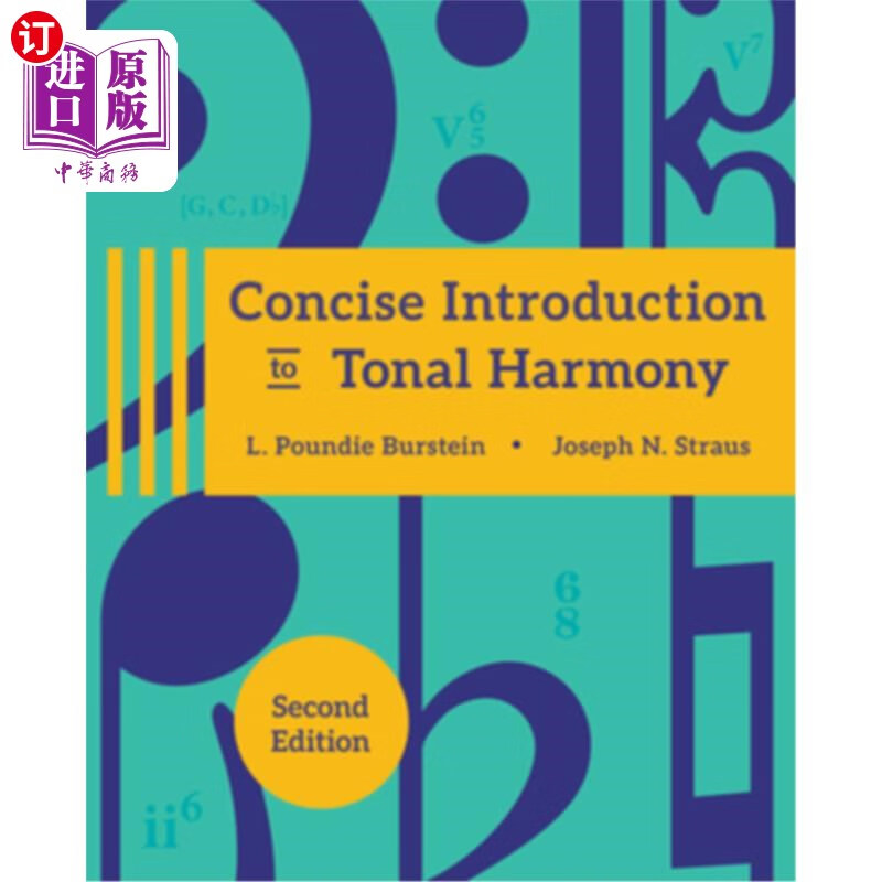 海外直订concise introduction to tonal harmony 音调和谐的简明介绍