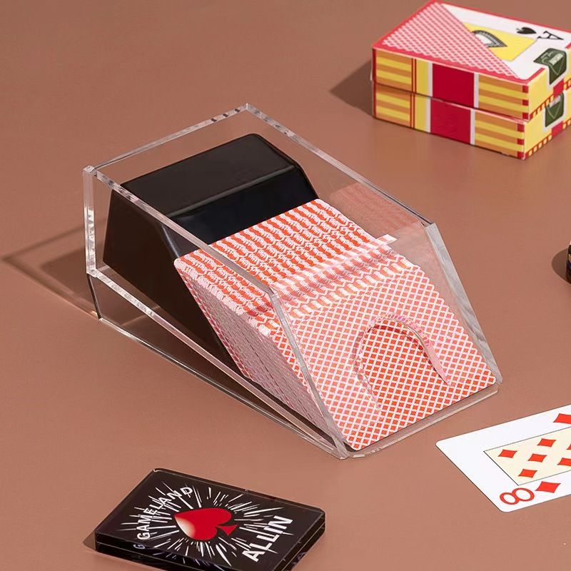 格炫维发牌机 扑克自动洗发一体 掼蛋发牌盒专用神器 发牌盒2副款