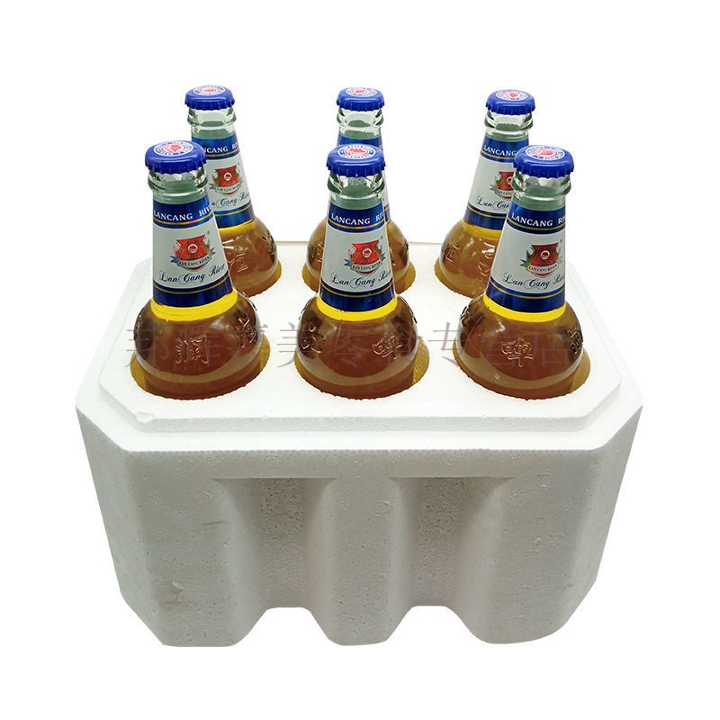 云南特产澜沧江啤酒 475ml*6/12大瓶装 澜沧江雪啤 ktv饭店啤酒 6瓶