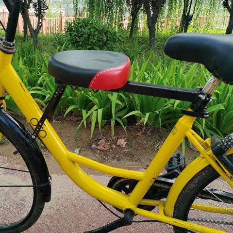 便携前置电动车宝宝山地车休闲车共享单车坐椅折叠 a款加厚 单独座椅