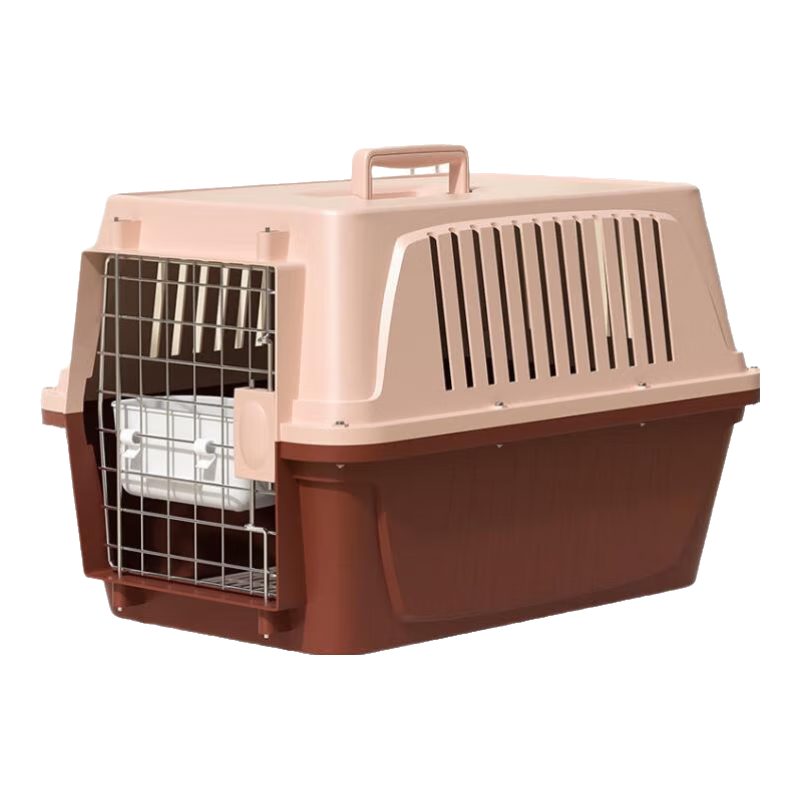 喵先生宠物航空箱猫咪狗狗航空箱便携式猫箱子外出猫包太空舱车载托运箱 航空箱2号（56*38*36cm）