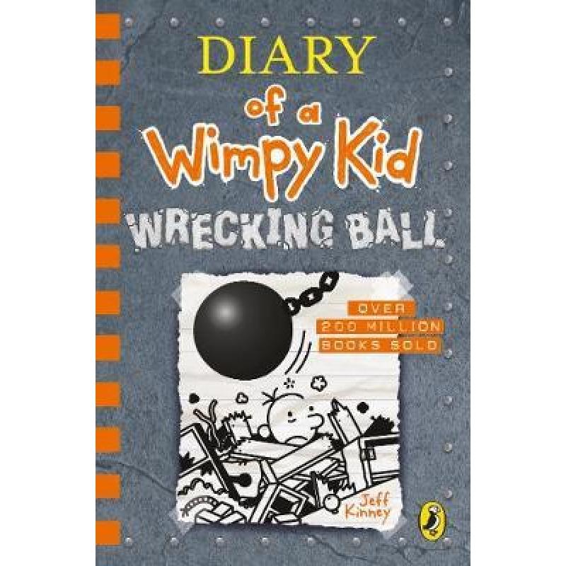 预订 diary of a wimpy kid wrecking ball(book 14)