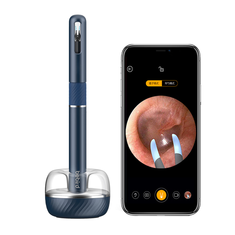 bebird 蜂鳥智能可視挖耳勺潔耳儀采耳鑷子掏耳朵神器 Note5 Pro 星空藍(lán)