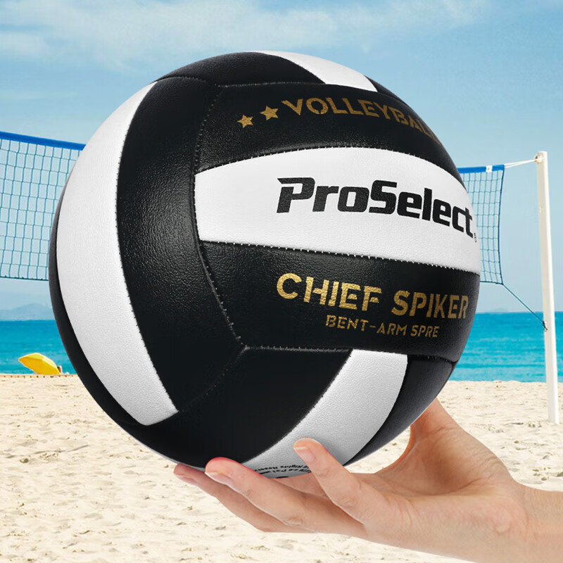 专选（ProSelect）排球5号标准比赛耐磨车缝PU学生训练中考考试排球 5号 GV431M【主攻手】
