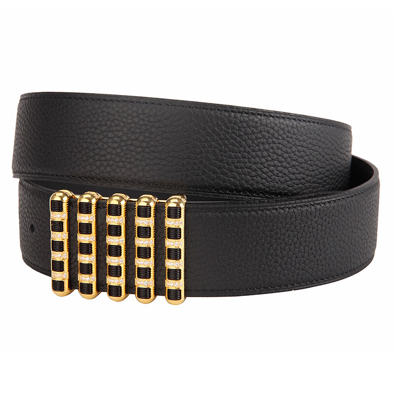 威镰史蒂芬(stfenvilict)商务男士算盘子腰带小牛皮个性男装平滑扣