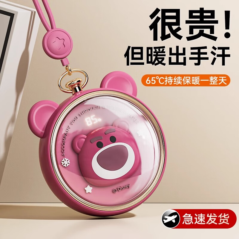 迪士尼（DISNEY）暖手宝女生暖宝宝热水袋迷你暖水袋生日礼物送女友暖手袋暖手神器 【草莓熊】暖手宝充电宝二合一使用感如何?