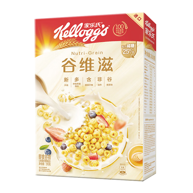  Kellogg ڹά310gͯӪƬȦݼʳʹĥʳ