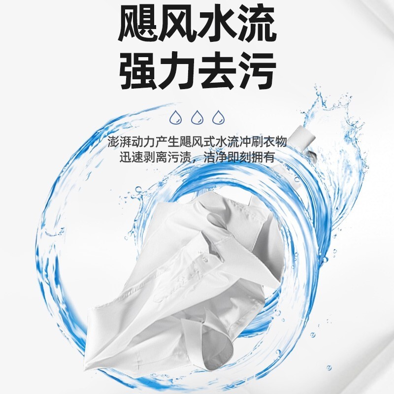 荣事达(Royalstar)双桶筒大容量双缸半自动家用波轮洗衣机 8公斤 【店长推荐 洗脱分离 强力去污】