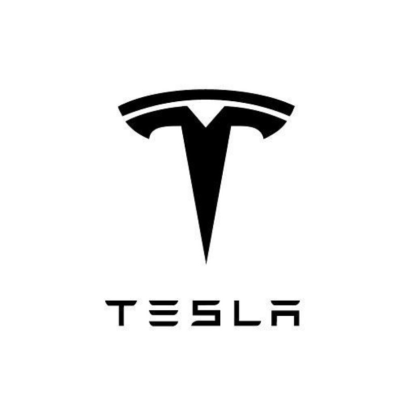 特斯拉电动汽车标志贴纸tesla电动车马斯克企业特斯拉logo装饰贴