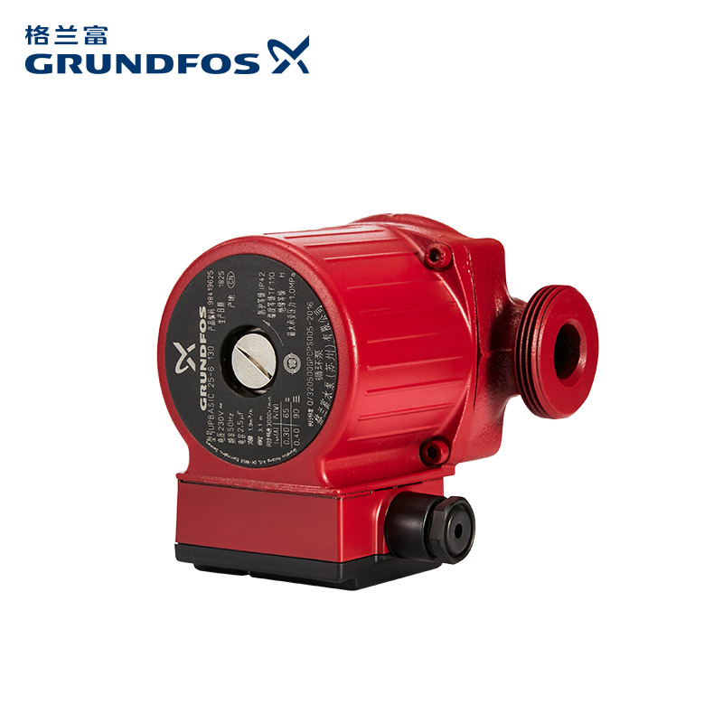 格兰富（GRUNDFOS）供热循环泵UPBasic 25-6 屏蔽型冷热水循环暖气地暖回水循环