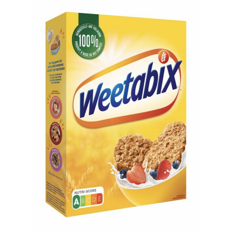 維多麥早餐谷物沖飲即食全麥片Weetabix breakfastcerea430g 原味大盒430g