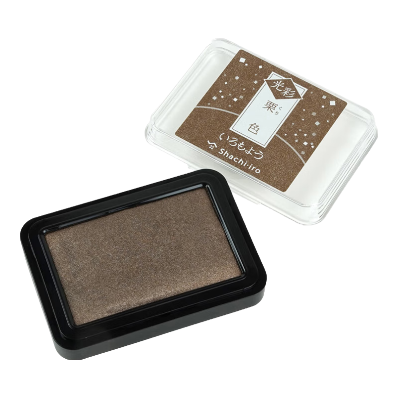 ���ƣ�Shachihata��Artline �ͷ���Ȼɫ��ˮ��ɫ��ָ����Ƥ���ٸ��������Կɰ����ӡ̨ ��ɫ HAC-1G-BR