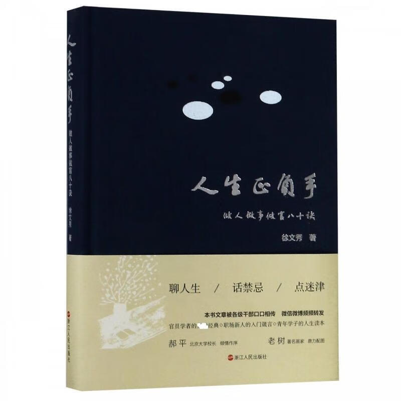人生正负手 徐文秀 【正版书】