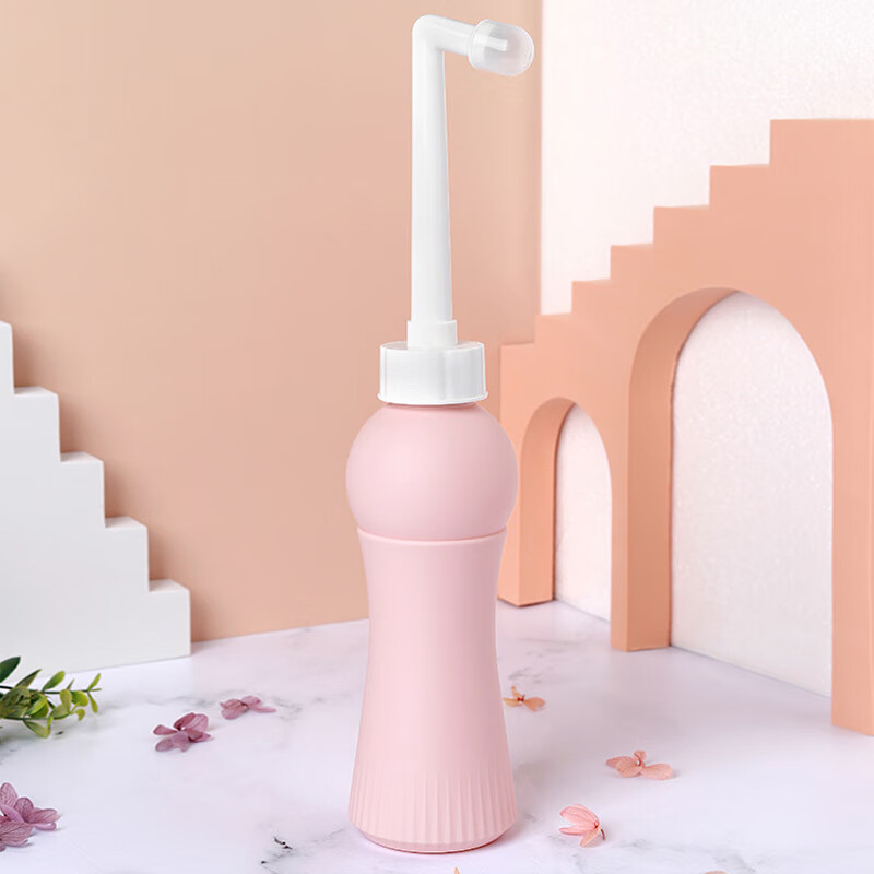COOKSS会阴冲洗器孕妇产后私处便携阴道清洗器婴儿洗屁股神器-粉色弯头高性价比高么？