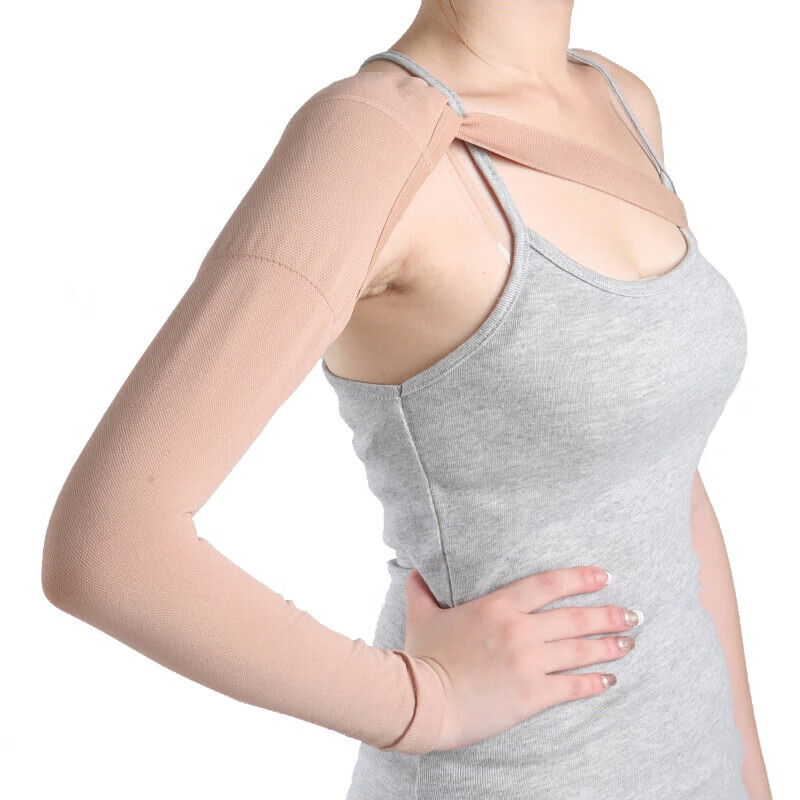 淋巴水肿弹力袖套压力手套上肢绑带手术后防水肿 手腕型 xl