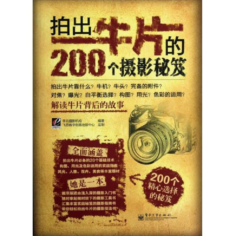 拍出牛片的200个摄影秘笈(全彩)