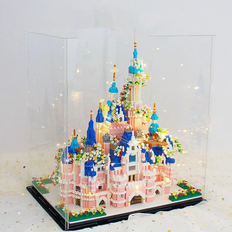 尚韵积木城堡女生高难度巨大型儿童玩具拼装男生女孩礼物8-12岁