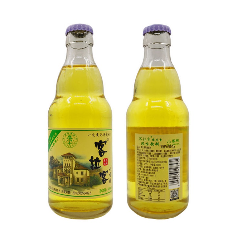 客拉客小香槟 330ml*6瓶 小香槟客拉客小香槟 碳酸饮料 夜市汽水 怀旧