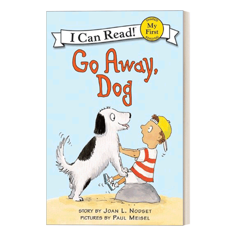 英文版 小狗 走开 my first i can read分级阅读 英文原版 进口英语