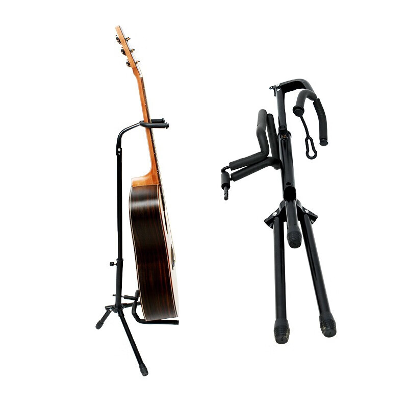 GUITARMAN可折叠立式吉他架子地架琵琶尤克里里电吉他贝斯通用支架